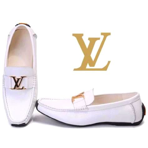 lv white loafers|Lv loafers women's.